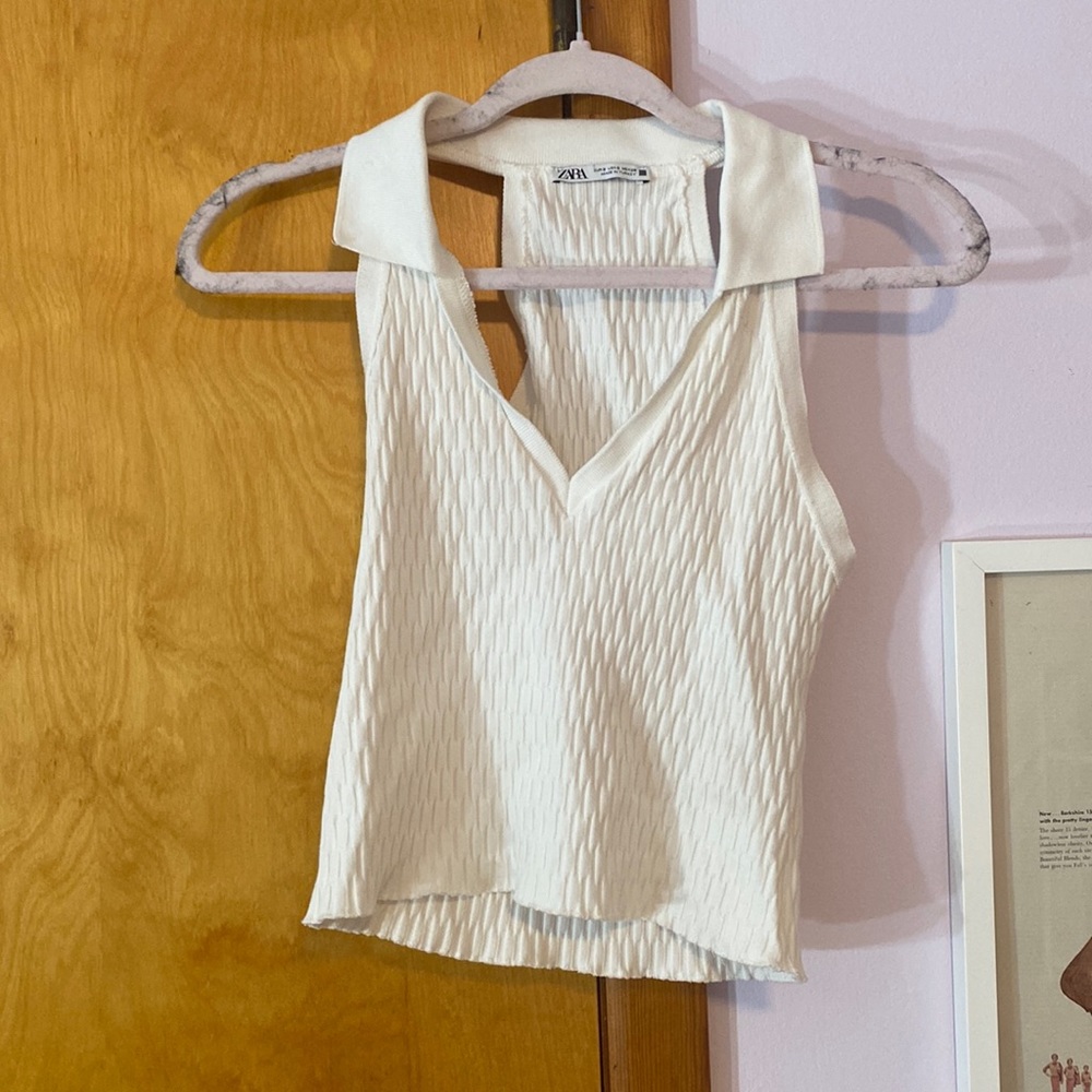 Zara Collared Tank